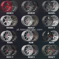 Wheels de liga forjada personalizada projetada profissional aro